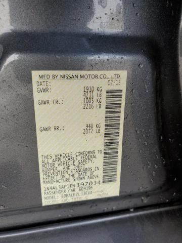 2015 NISSAN ALTIMA 2.5 - 1N4AL3AP1FN397034