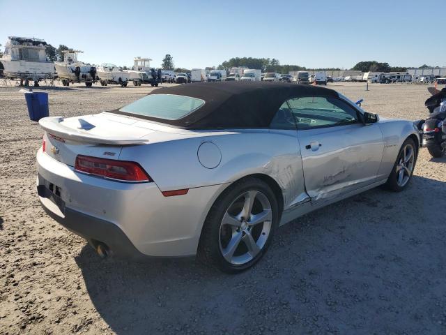 CHEVROLET CAMARO LT 2014 silver  gas 2G1FB3D32E9182283 photo #4