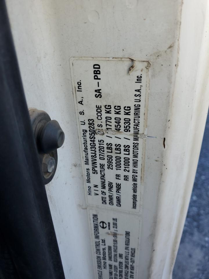 Lot #3304630954 2016 HINO HINO 338