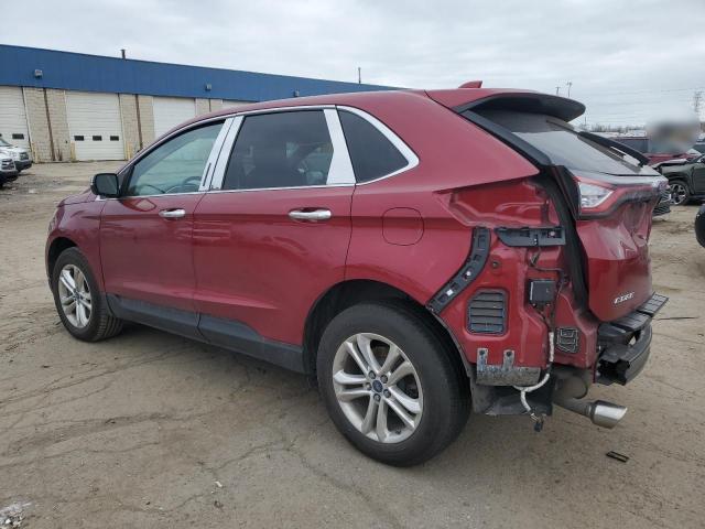 FORD EDGE SEL 2016 red  gas 2FMPK4J87GBC10507 photo #3