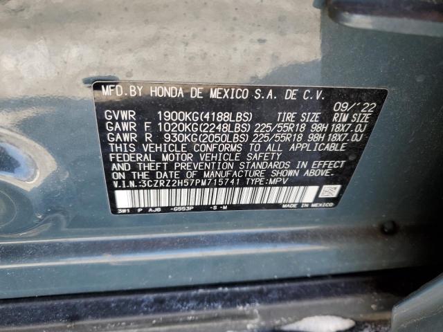 2023 HONDA HR-V SPORT - 3CZRZ2H57PM715741