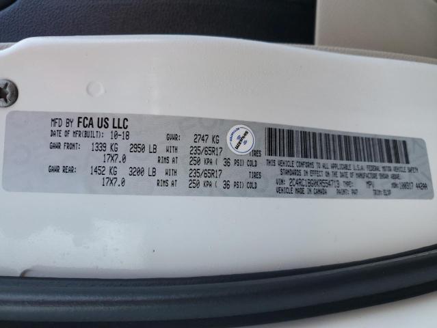 2019 CHRYSLER PACIFICA T - 2C4RC1BG0KR554713