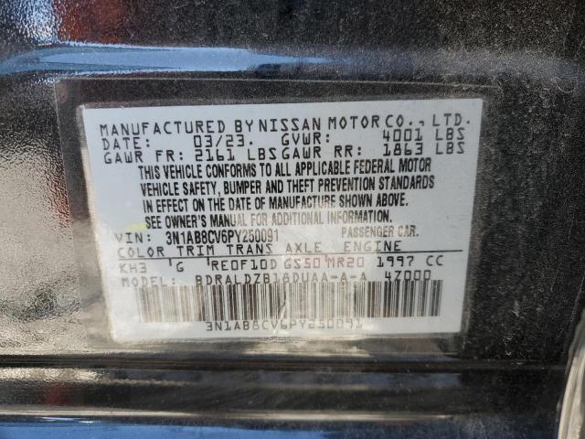2023 NISSAN SENTRA SV - 3N1AB8CV6PY250091