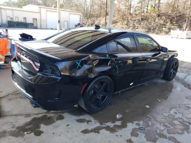 DODGE CHARGER R/ 2018 black  gas 2C3CDXGJ6JH337279 photo #4