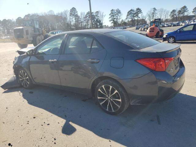 TOYOTA COROLLA L 2017 blue  gas 5YFBURHE7HP584545 photo #3