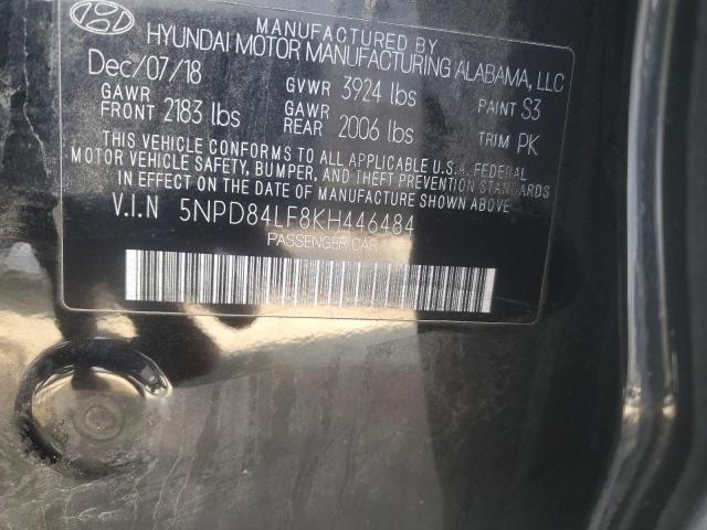 2019 HYUNDAI ELANTRA SE - 5NPD84LF8KH446484