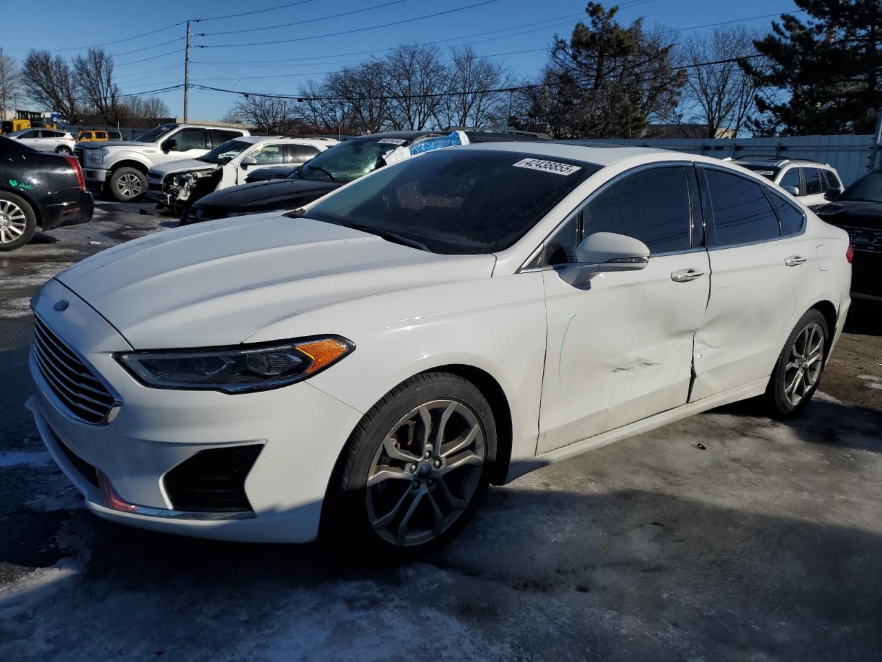 3FA6P0CD6KR253076 FORD FUSION SEL 2019