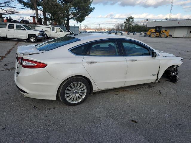 FORD FUSION TIT 2014 white  hybrid engine 3FA6P0SU0ER223304 photo #4