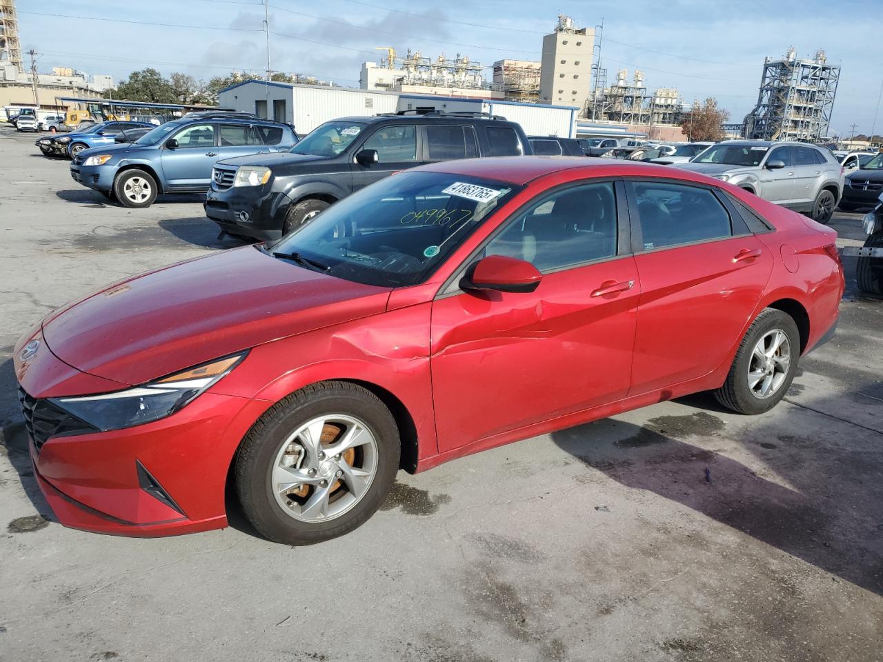 5NPLL4AG3MH049967 HYUNDAI ELANTRA SE 2021