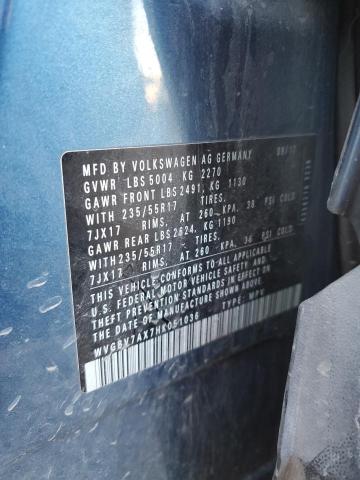 2017 VOLKSWAGEN TIGUAN S - WVGBV7AX7HK051036