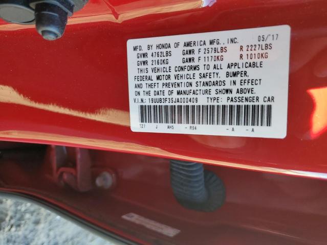 2018 ACURA TLX - 19UUB3F35JA000409