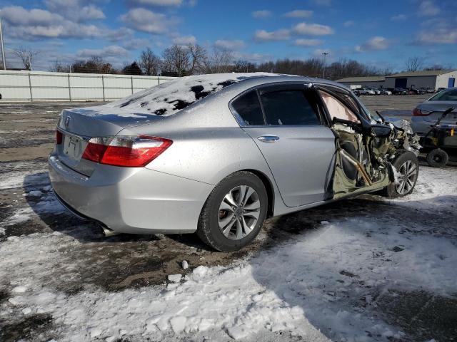 HONDA ACCORD LX 2013 silver  gas 1HGCR2F30DA111004 photo #4