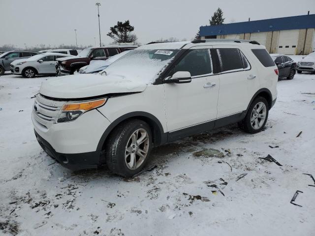 FORD EXPLORER L 2015 white 4dr spor gas 1FM5K8F8XFGA15595 photo #1