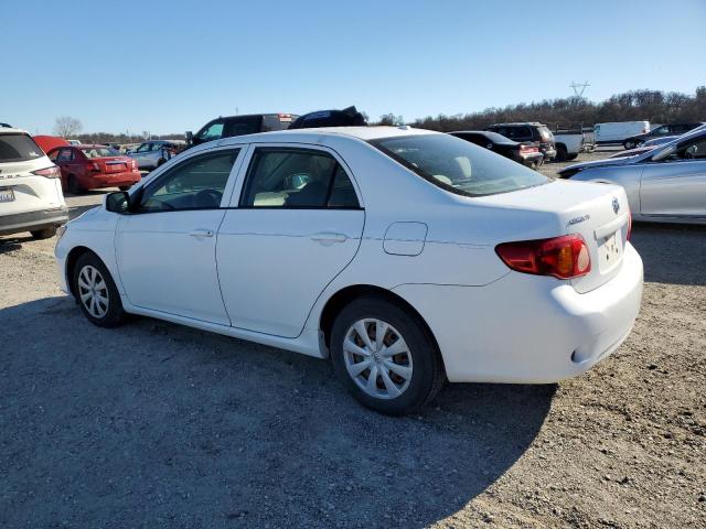 TOYOTA COROLLA BA 2009 white  gas 1NXBU40E09Z138378 photo #3