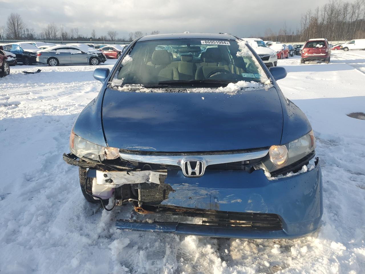 Lot #3048267819 2007 HONDA CIVIC LX