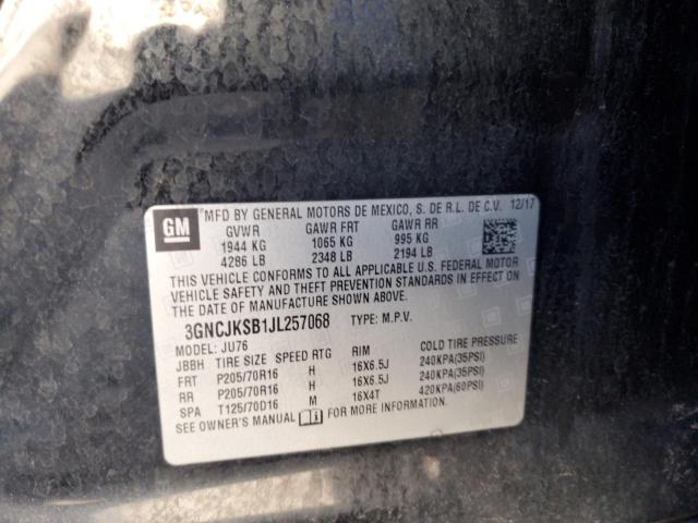 2018 CHEVROLET TRAX LS - 3GNCJKSB1JL257068