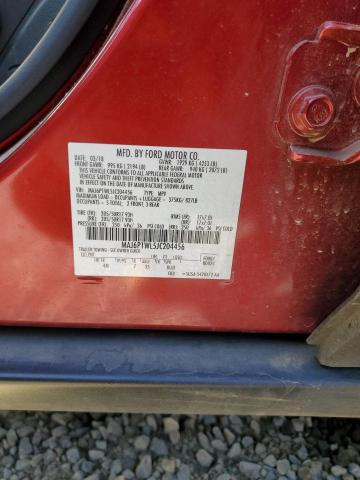2018 FORD ECOSPORT T MAJ6P1WL5JC204456