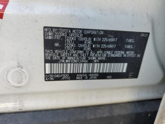 2021 TOYOTA RAV4 LE - JTMLWRFV2MD124966