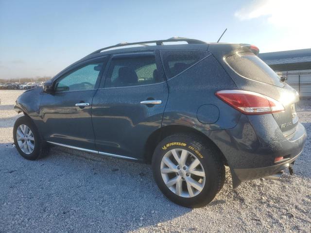 NISSAN MURANO S 2014 blue  gas JN8AZ1MWXEW510900 photo #3