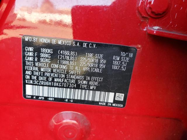 2019 HONDA HR-V SPORT - 3CZRU6H18KG707304