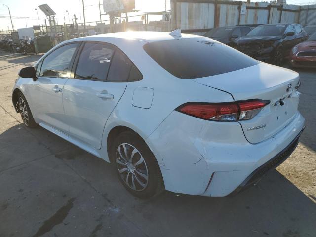 TOYOTA COROLLA LE 2020 white  Gasoline JTDEPRAE0LJ055434 photo #3