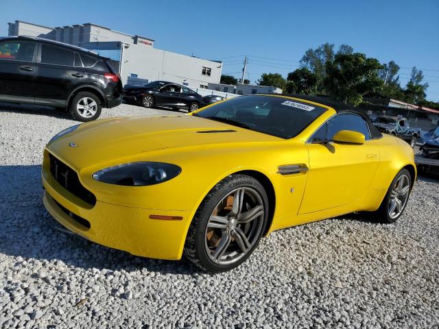 ASTON MARTIN V8 VANTAGE 2009 yellow  gas SCFBF04C79GD12188 photo #1