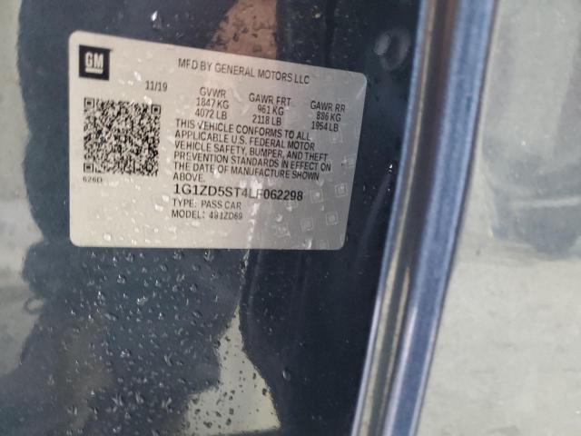 2020 CHEVROLET MALIBU LT - 1G1ZD5ST4LF062298