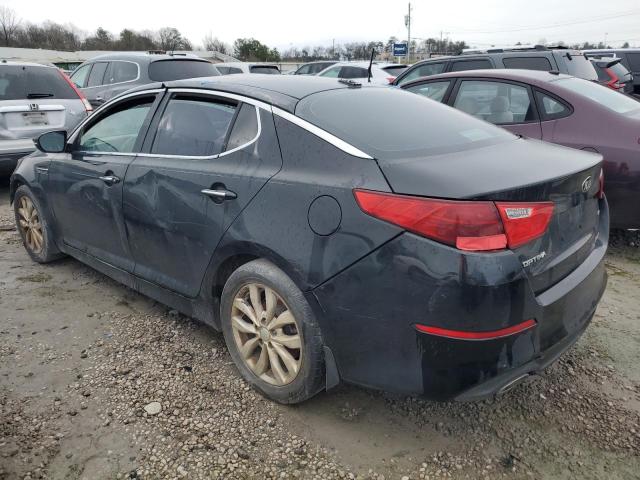 KIA OPTIMA LX 2015 black  gas KNAGM4A7XF5660450 photo #3