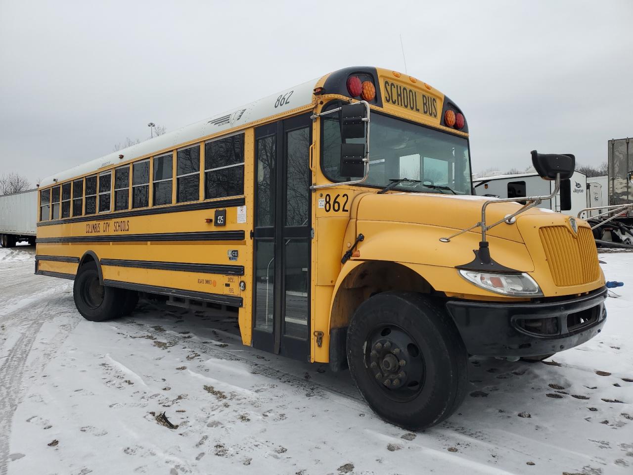  Salvage Ic Corporation School Bus