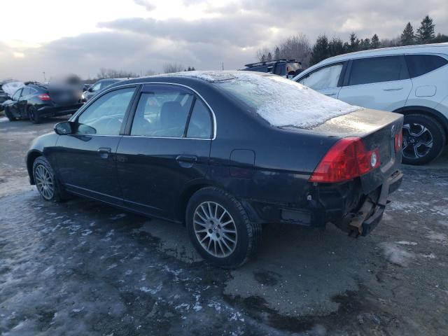 ACURA 1.7EL PREM 2005 black  gas 2HHES36885H105013 photo #3