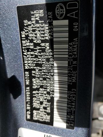 2017 TOYOTA COROLLA L - 2T1BURHE4HC789787