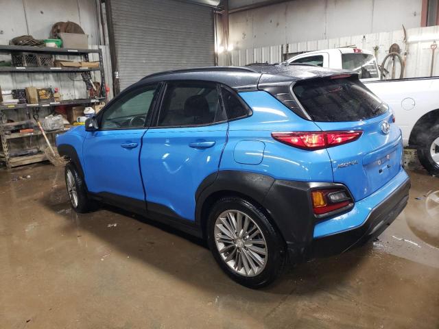 HYUNDAI KONA SEL 2021 blue  gas KM8K22AA6MU618505 photo #3