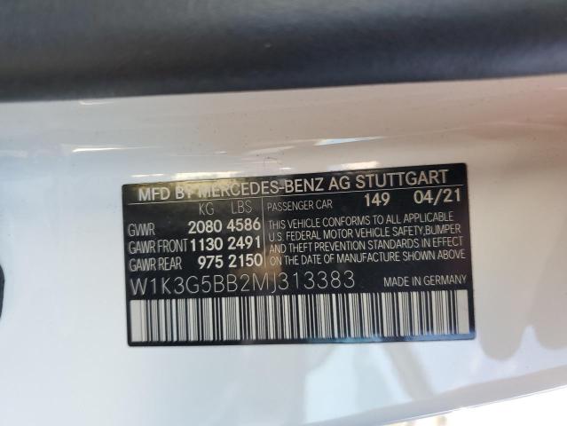 2021 MERCEDES-BENZ A 35 AMG - W1K3G5BB2MJ313383