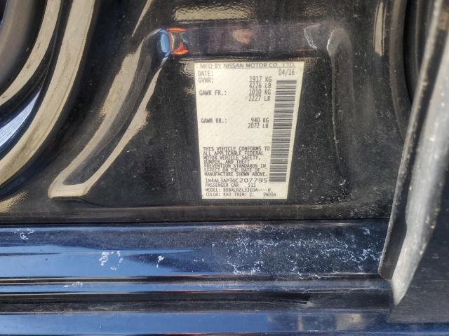 2016 NISSAN ALTIMA 2.5 1N4AL3AP3GC207795