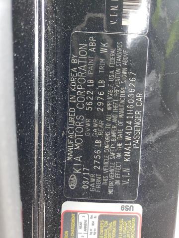 2017 KIA K900 KNALW4D41H6036267