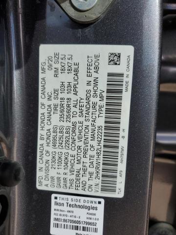 2020 HONDA CR-V EXL - 2HKRW1H82LH422235