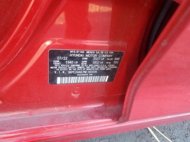 2022 HYUNDAI ACCENT SE - 3KPC24A67NE182036