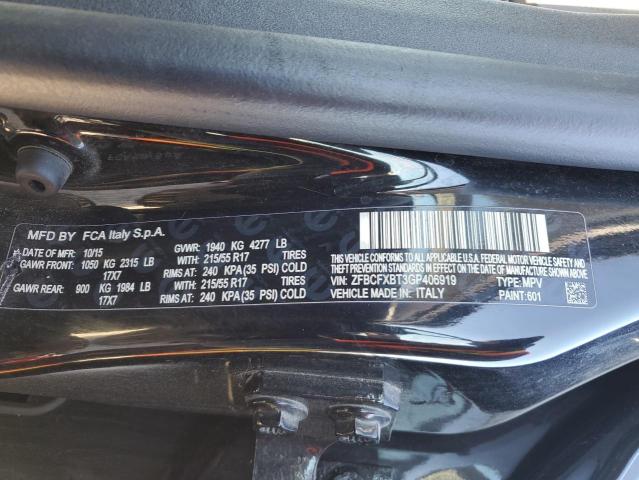 2016 FIAT 500X EASY ZFBCFXBT3GP406919