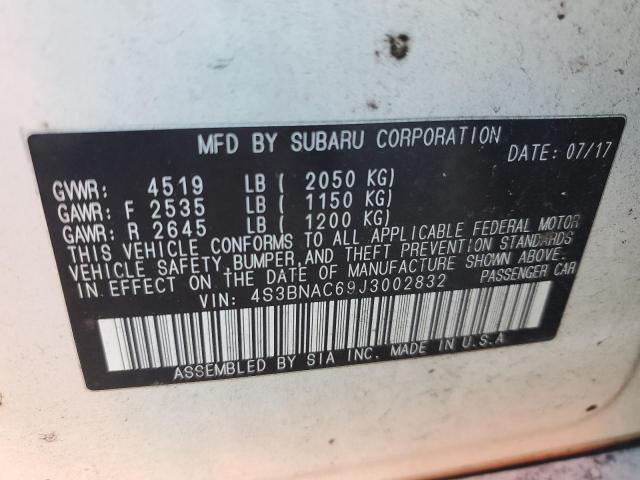 2018 SUBARU LEGACY 2.5 - 4S3BNAC69J3002832