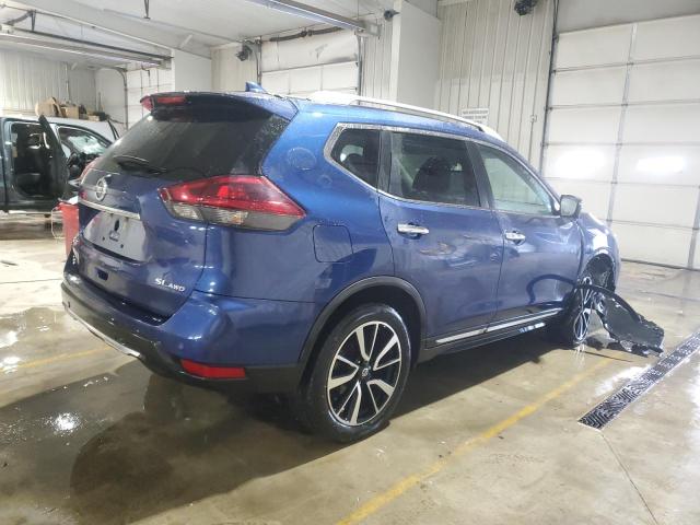 NISSAN ROGUE S 2019 blue  gas 5N1AT2MV4KC756800 photo #4