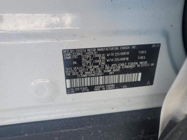 2024 TOYOTA RAV4 WOODL 2T3UWRFV5RW239561