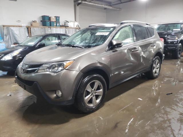 TOYOTA RAV4 XLE 2015 tan  gas JTMRFREV8FD133752 photo #1