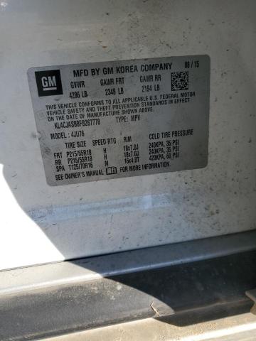 2015 BUICK ENCORE - KL4CJASB8FB267778