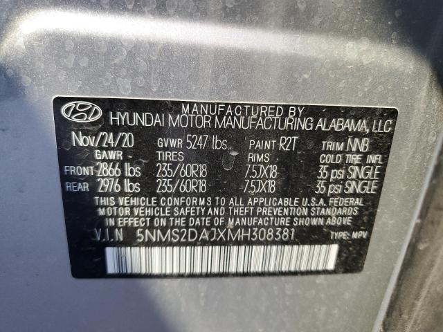 2021 HYUNDAI SANTA FE S - 5NMS2DAJXMH308381