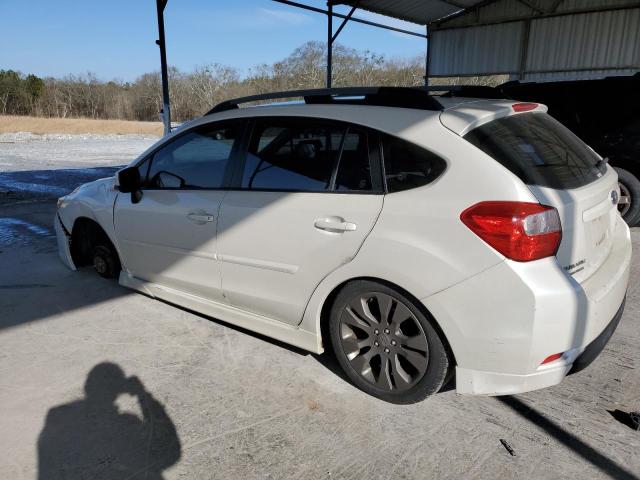 SUBARU IMPREZA SP 2012 white  gas JF1GPAL68CH247343 photo #3