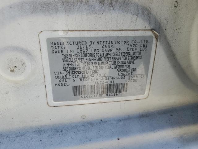 2015 NISSAN VERSA NOTE 3N1CE2CP2FL411367