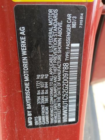 2016 MINI COOPER - WMWXU1C52G2D09788