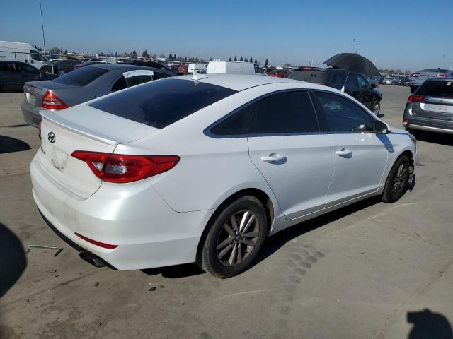 HYUNDAI SONATA SE 2017 white sedan 4d gas 5NPE24AF4HH560399 photo #4