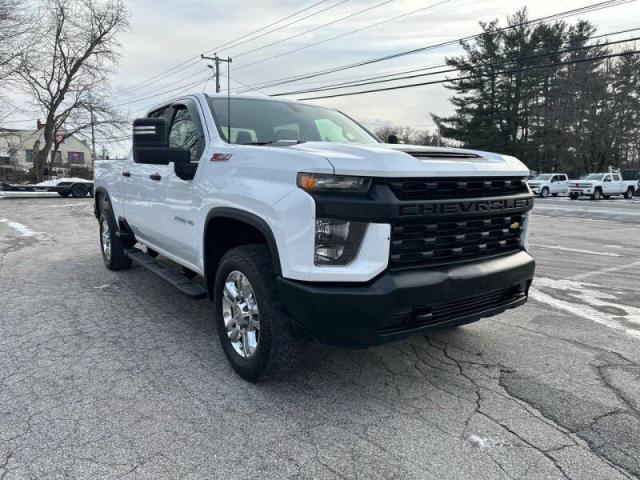 CHEVROLET SILVERADO 2020 white  diesel 1GC4YLEY5LF185240 photo #1