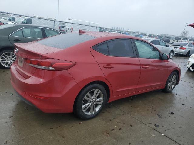 HYUNDAI ELANTRA SE 2017 maroon  gas KMHD84LF1HU062881 photo #4